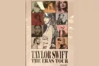 Taylor Swift's Eras Tour Australia: Iconic Concert Poster at Ticket Booth Stand. Sydney^ Australia - March 05^ 2024