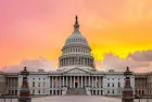 The United States Capitol building in Washington DC^ sunrise