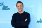 LOS ANGELES - MAY 17: Seth Meyers at the "Late Night with Seth Meyers" FYC event^ at the Television Academy on May 17^ 2019 in North Hollywood^ CA