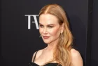 Nicole Kidman wearing dress by Versace attends Amazon Prime MGM Studios 'Expats' premiere at The Museum of Modern Art in New York on January 21^ 2024