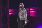 Eminem in Concert at The Michigan Central Station. Detroit^ Michigan June 6 2024