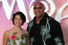 Auli'i Cravalho and Dwayne Johnson attend the "Moana 2" UK Premiere at Cineworld Leicester Square in London^ England. London^ United Kingdom - November 24^ 2024