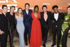 Austin North^ Rudy Pankow^ Madelyn Cline^ Drew Starkey^ Carlacia Grant^ Chase Stokes^ Jonathan Daviss and Madison Bailey at the season 3 premiere for "Outer Banks". LOS ANGELES^ CA. February 16^ 2023