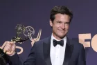Jason Bateman at the Emmy Awards 2019: PRESS ROOM at the Microsoft Theater on September 22^ 2019 in Los Angeles^ CA