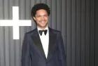 Trevor Noah at the Apple TV+ Primetime Emmy Party Red Carpet at Mother Wolf on September 12^ 2022 in Los Angeles^ CA