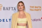 Kate Hudson at the BAFTA Tea Party on January 14^ 2023 in Beverly Hills^ CA