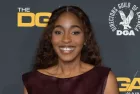 Ayo Edebiri at the 77th Annual Directors Guild Awards at the Beverly Hilton. LOS ANGELES^ USA. February 08^ 2025