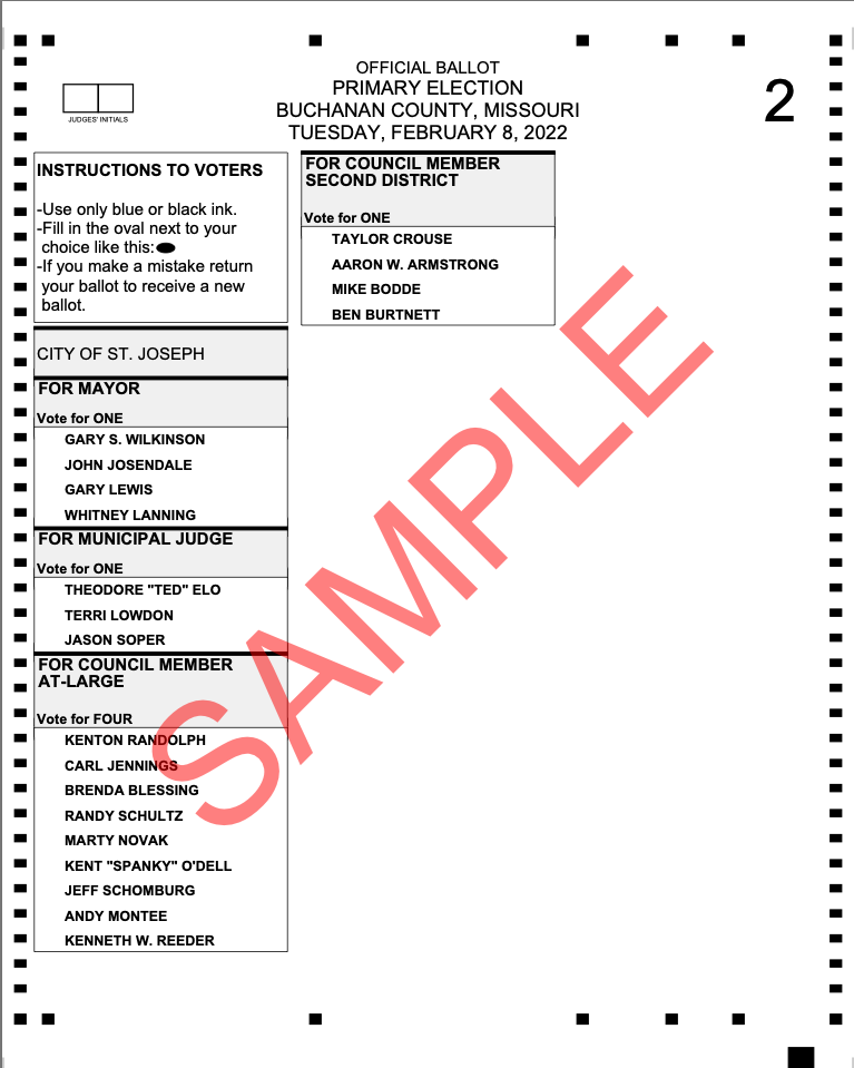 St. Joseph voters to narrow the field today, primary election day - Vimarsana News