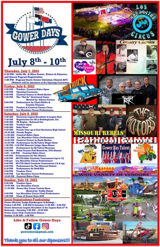 Celebrate small town life at the 48th annual Gower Days festival this weekend - Vimarsana News