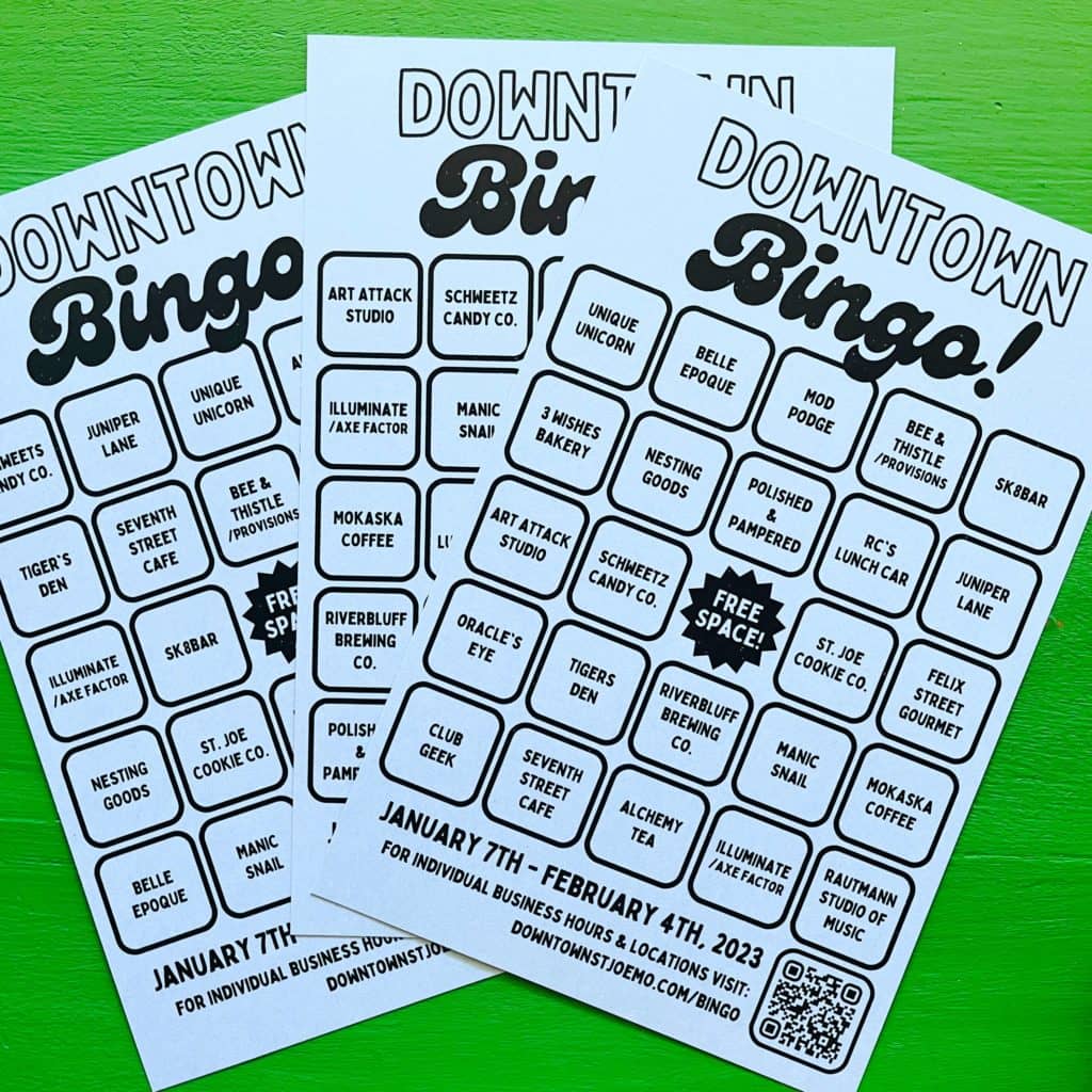 Play bingo, win prizes, learn more about downtown St. Joseph - Vimarsana News