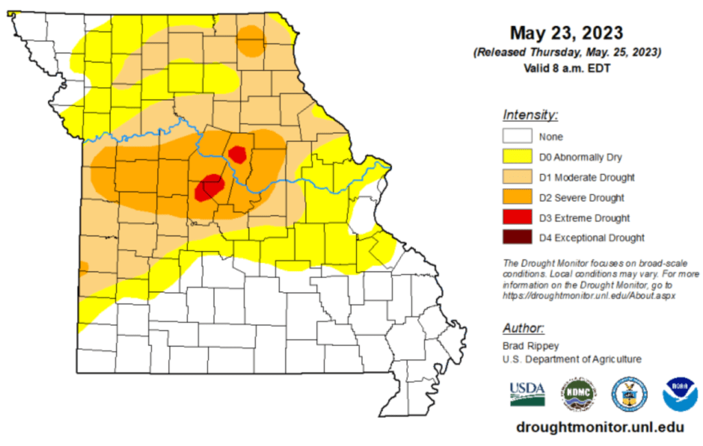 Gov. signs executive order declaring drought alert in Missouri - Vimarsana News