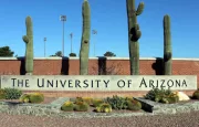 entrance to The University of Arizona located in Tucson^ Arizona