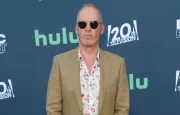 Michael Keaton arrives for Hulu’s ‘Dopesick’ FYC on June 14^ 2022 in Hollywood^ CA