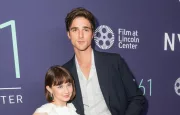 Cailee Spaeny and Jacob Elordi attend screening of movie Priscilla at Lincoln Center on October 6^ 2023