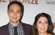 Jim Parsons^ Mayim Bialik at the SilverScreen Theater at the Pacific Design Center on March 7^ 2016 in Los Angeles^ CA