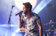 Thomas Rhett at the iHeartRadio Theater in New York City on September 28^ 2015.