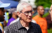 Wisconsin Democrat governor Tony Evers attends Juneteenth festival event; Milwaukee^ Wisconsin. June 19th^ 2021: