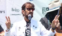 Ringo Starr celebrates his 84th birthday^ at his annual Peace and Love Campaign. Beverly Hills^ California United States - July 7 2024