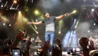 Luke Bryan performs in concert at the XFINITY Theatre on September 13^ 2014 in Hartford^ Connecticut.