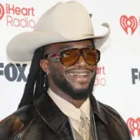 Shaboozey at the 2026 iHeartRadio Music Awards at Dolby Theatre LOS ANGELES^ CA - MARCH 26^ 2026