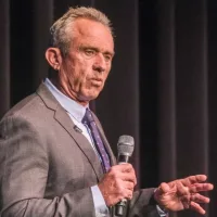 Robert F. Kennedy Jr. in Beverly Hills^ Calif.^ on Aug. 3^ 2023.
