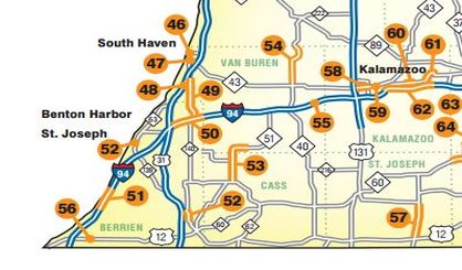 MDOT Releases 2017 Construction Map | News/Talk/Sports 94.9 WSJM