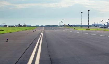 empty-airport-road
