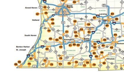 mdot traffic mi