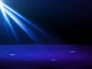 blue-party-spotlight-stage