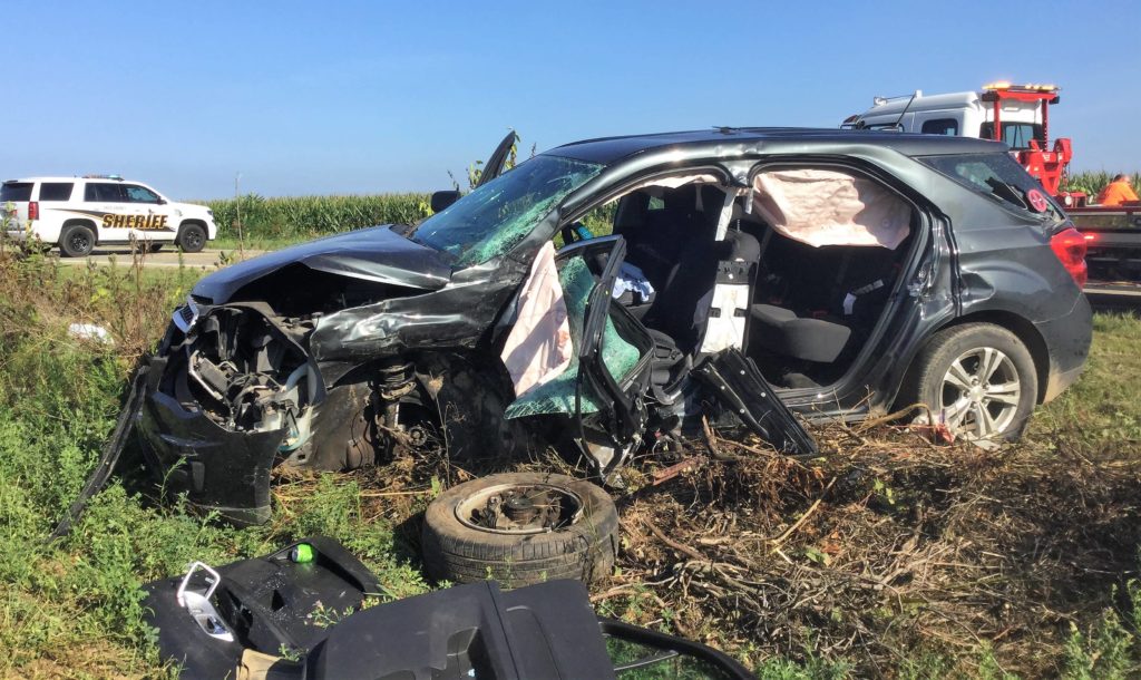 Three hospitalized after Cass County crash - Vimarsana News