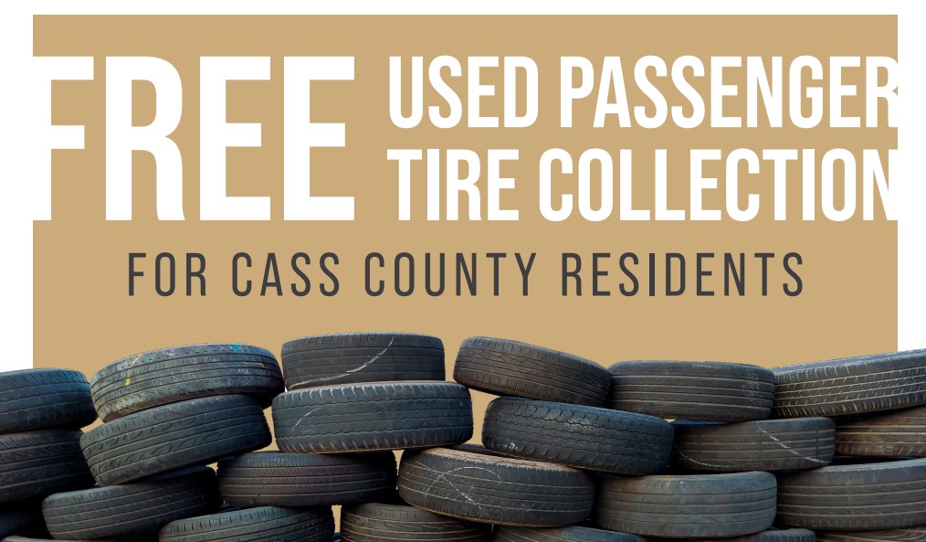 Hazardous waste, old tires to be collected by Cass County April 26 - Vimarsana News