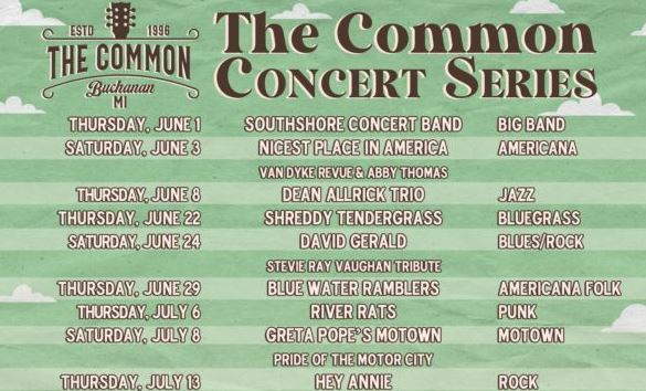 Summer concert series planned in Buchanan - Vimarsana News