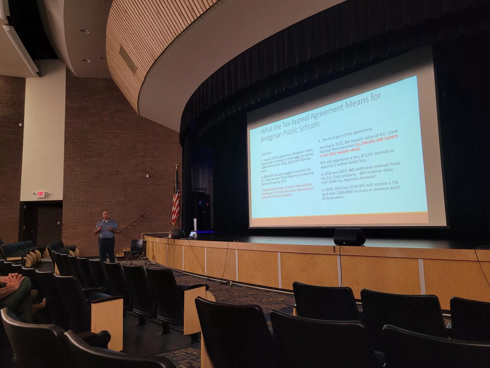 Bridgman Public Schools to see cuts as a result of Cook plant 