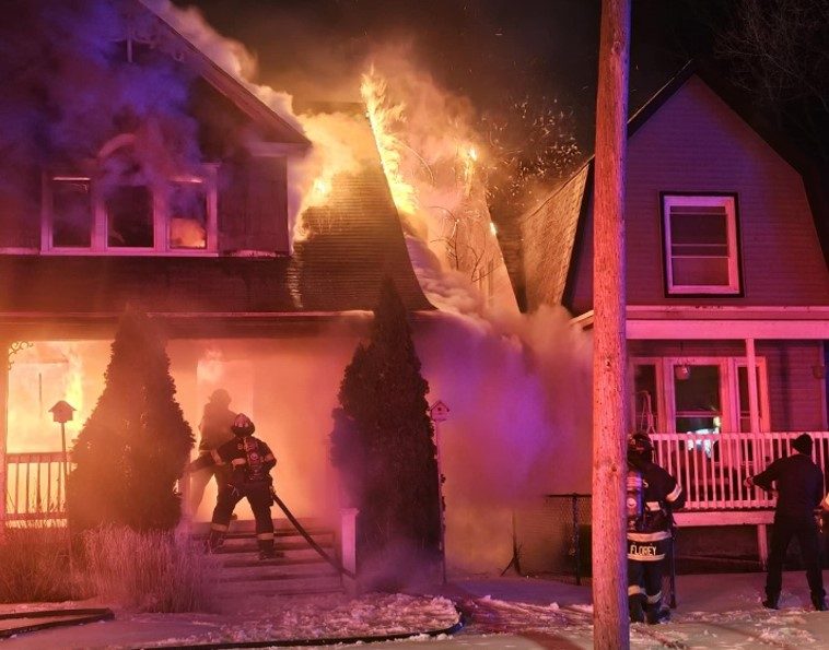 Home a total loss after fire in St. Joseph Sunday | News/Talk/Sports 94 ...