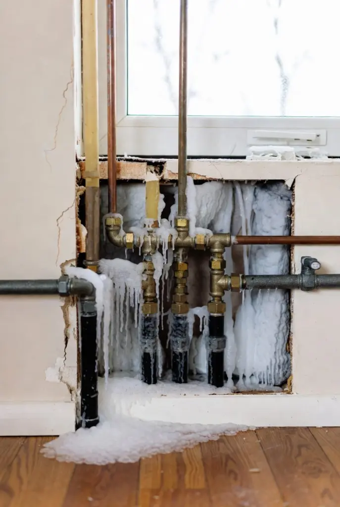 frozen pipes