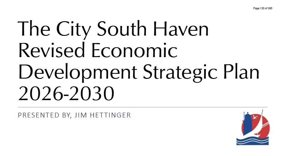South Haven Council hears updated Economic Development Plan
