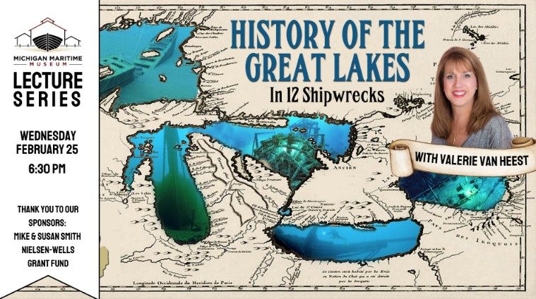 Michigan Maritime Lecture Series resumes next week with presentation on shipwrecks