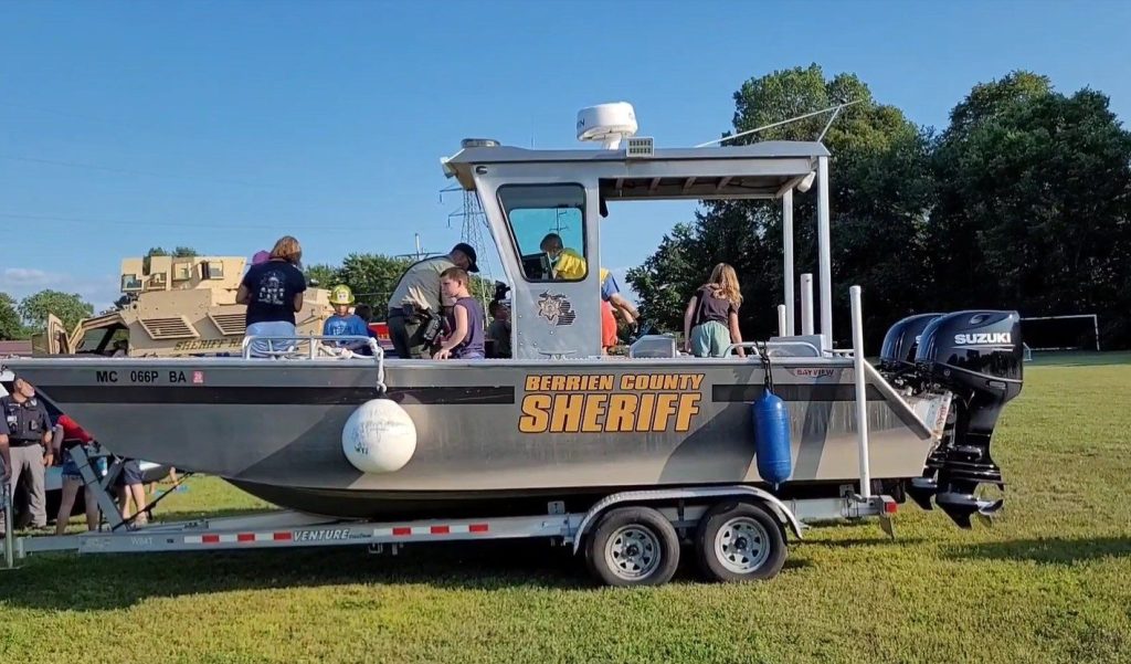 Crowds come out for police National Night Out events