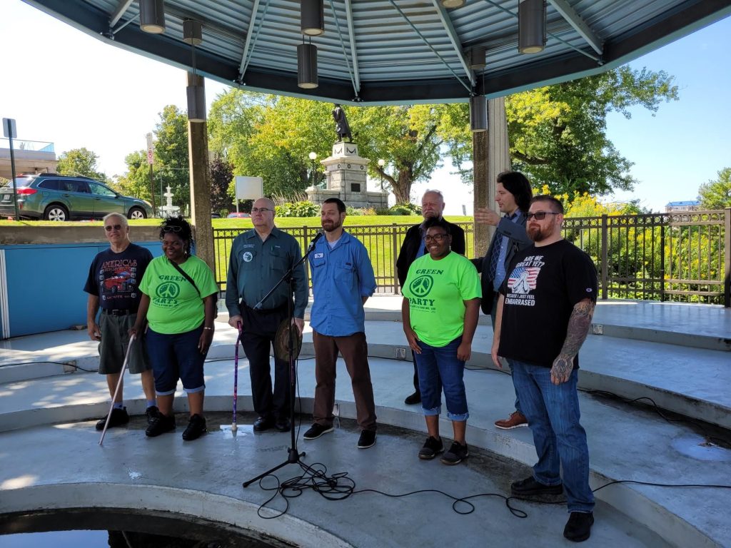 Green Party candidates for state, federal office gather in St. Joseph