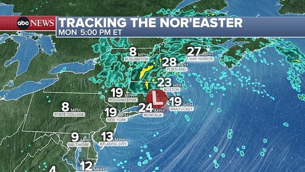 Nor'easter weakens after deadly battering of Northeast | News/Talk ...