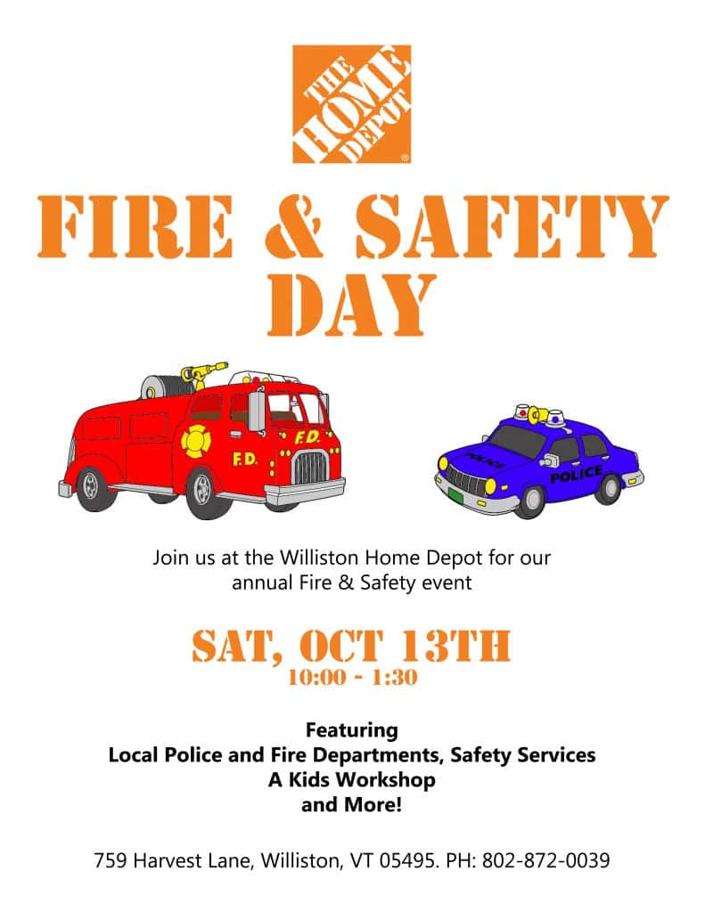 Williston Home Depot annual Fire and Safety Day Star 92.9