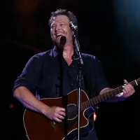 Blake Shelton performs in concert during the 2017 CMA Music Festival on June 9^ 2017 at Nissan Stadium in Nashville^ Tennessee.