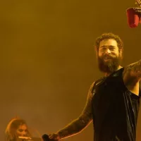 Post Malone performs at Bonnaroo music festival Manchester^ Tennessee USA - 06-15-2024