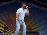 Darius Rucker^ former lead singer of Hootie and the Blowfish^ performs at the 2017 New Orleans Jazz and Heritage Festival. New Orleans^ Louisiana - May 4^ 2017