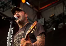 Aaron Lewis of STAIND during Staind Rockstar Uproar Festival on September 25^ 2012 in Nampa^ Idaho.