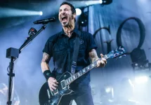 Singer/guitarist Sully Erna from Godsmack perform live at Manchester Academy Uk. Manchester^United Kingdom^ 9th october 2022