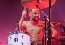 Drummer Isaac Carpenter of Awolnation performs live at Shoreline Amp. Mountain View^ CA/USA - 9/13/16