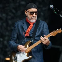 The Who's original member Pete Townshend. live at totally wicked stadium uk St Helens^ United Kingdom^ 21st July 2023