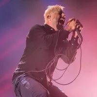 Chino Moreno of Deftones performs on stage at the SSE Arena Wembley on June 3^ 2016 in London^