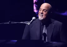 Billy Joel performs in concert at the newly renovated NYCB Live^ Home of the Nassau Veterans Memorial Coliseum on April 5^ 2017 in Uniondale^ New York.